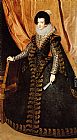 Standing Paintings - Queen Isabel, Standing by Diego Rodriguez de Silva Velazquez